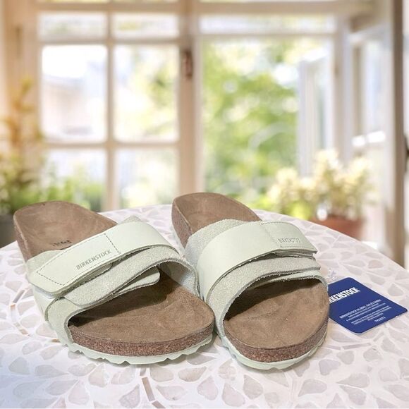 NEW BIRKENSTOCK Oita Leather Suede Sandal  Size EU 37 - Picture 16 of 16